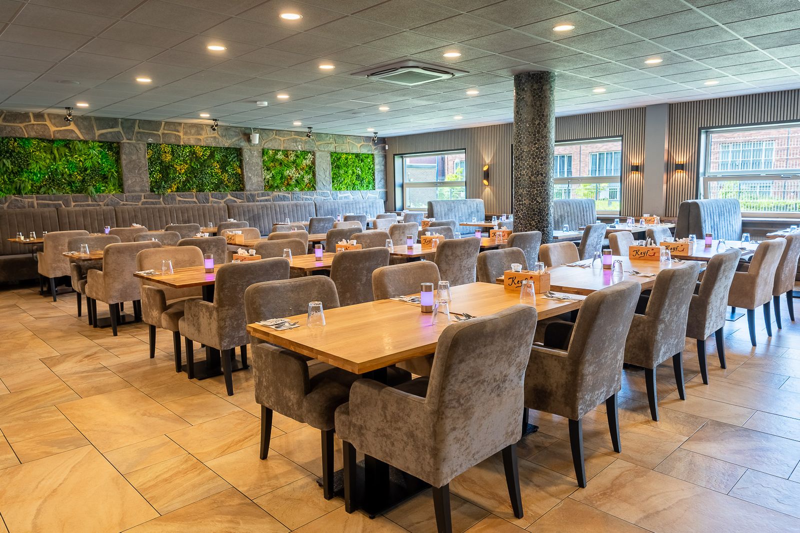 Sfeervol restaurant interieur