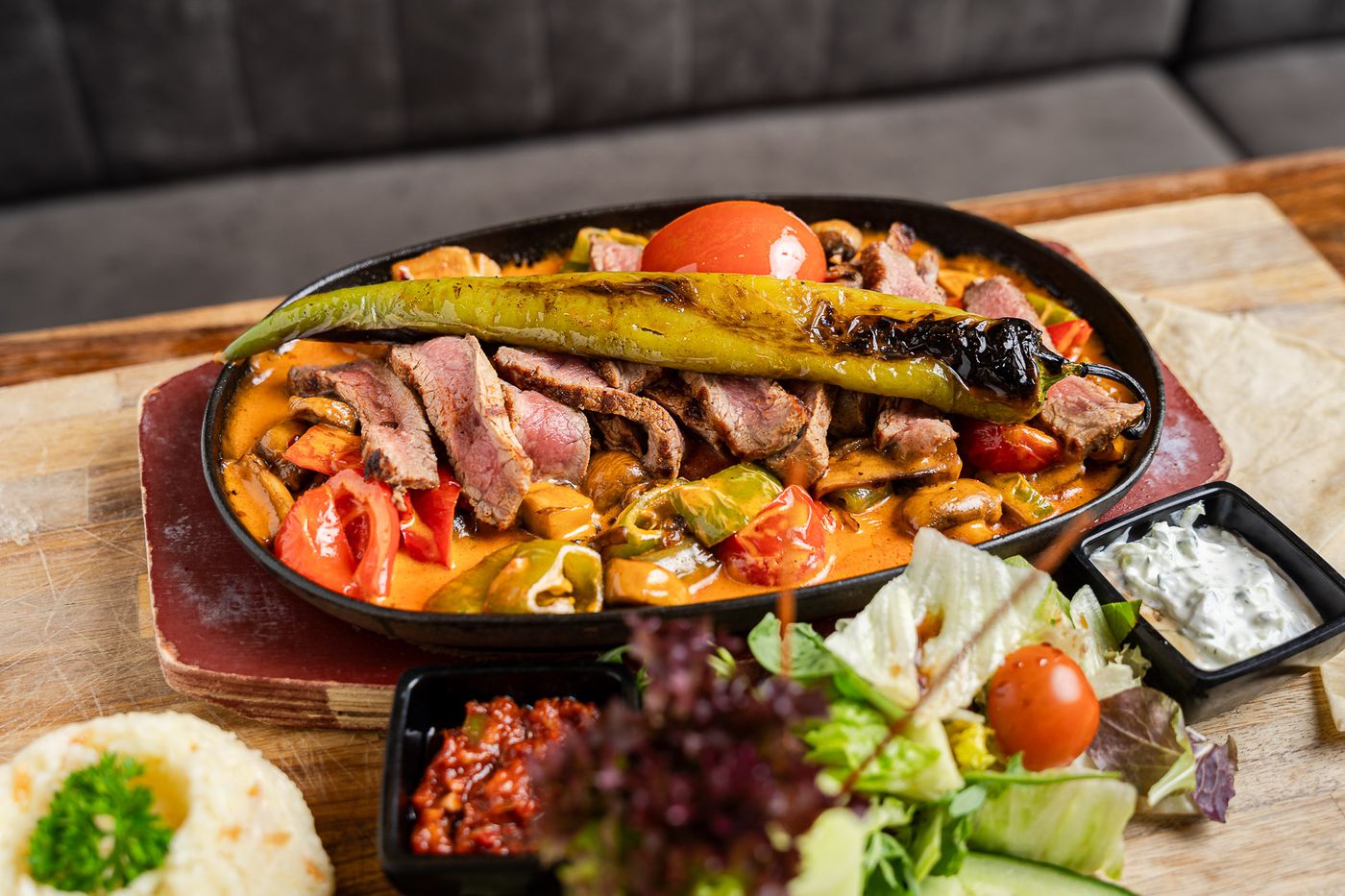Sfeervol diner met grillschotels