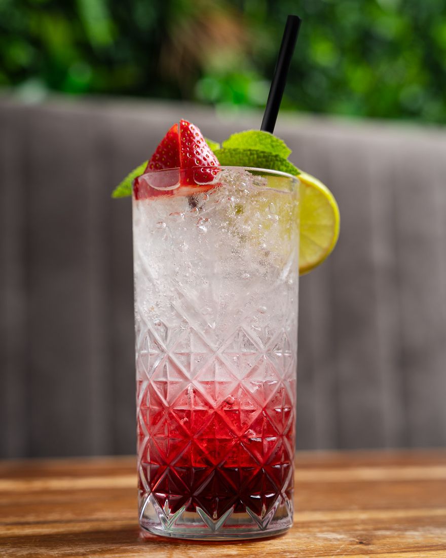Verfrissende cocktail